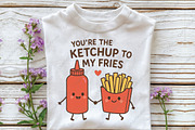 Ketchup to My Fries PNG, an Illustration by CraftArtStudio (Thumbnail 3 of 4)