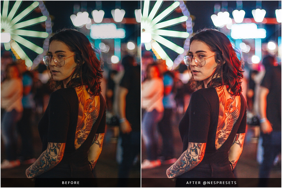 NIGHT WITCHES LIGHTROOM PRESETS, an Action Add-On by Nes Design Co (Photo 8 of 10)