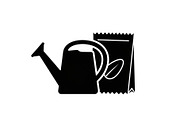 50 Garden Watering Can Silhouette bu, an Illustration by Designer_Momina (Thumbnail 5 of 51)