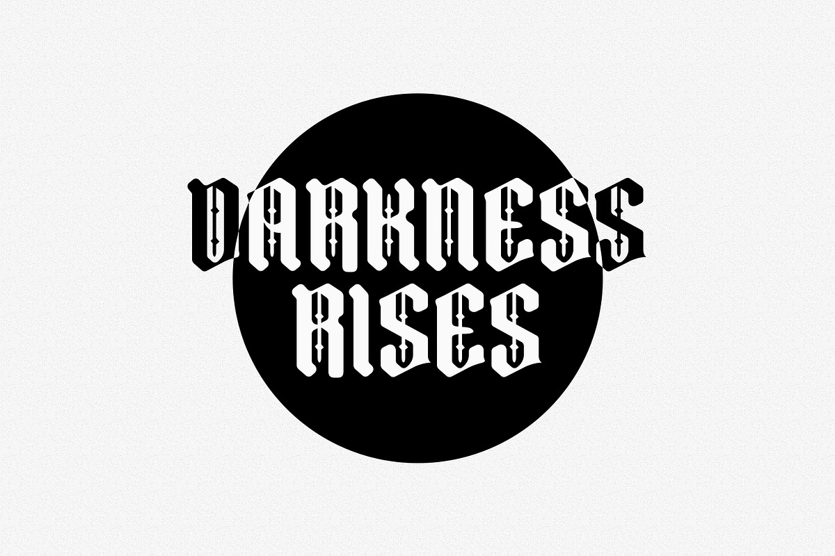 Kharmond Blackletter Font, a Blackletter Font by Maulana Creative (Photo 4 of 8)
