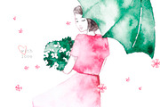 Flower girl collection, a Person Illustration by Knysh Ksenya (Thumbnail 4 of 14)