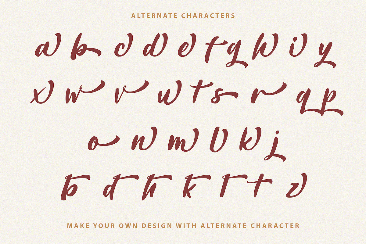 Ahmad Sutomi - Handwritten Font, a Script Font by StringLabs (Photo 12 of 13)
