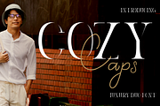 Cozy Caps - Luxury Duo Font, a Font by PutraCetol Studio (Thumbnail 1 of 11)