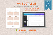 Weekly Planner Template, Canva, a Templates & Theme by Jaboor Magics (Thumbnail 2 of 4)