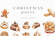 Christmas Party, a Seasonal Illustration by heyiamalice (Thumbnail 12 of 19)