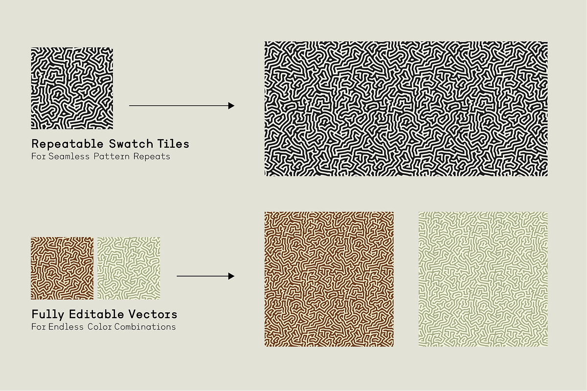 Enigma - Seamless Pattern Set, a Pattern Graphic by Backyard Creative Co (Photo 5 of 6)