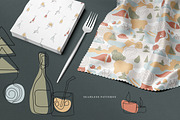 Christmas Abstract Seamless Patterns, a Pattern Graphic by WildStrawberry Magic (Thumbnail 3 of 4)