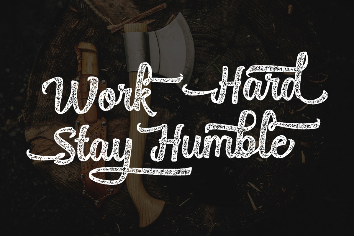 Break Stones Pro, a Script Font by FHFont (Photo 10 of 12)