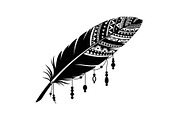 Boho Tribal Feather Bundle, an Illustration by Designs_River (Thumbnail 28 of 31)