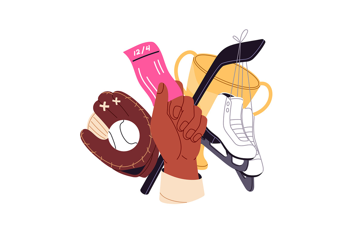 Hands booking tickets online set, a Person Illustration by PaperTrident (Photo 5 of 7)
