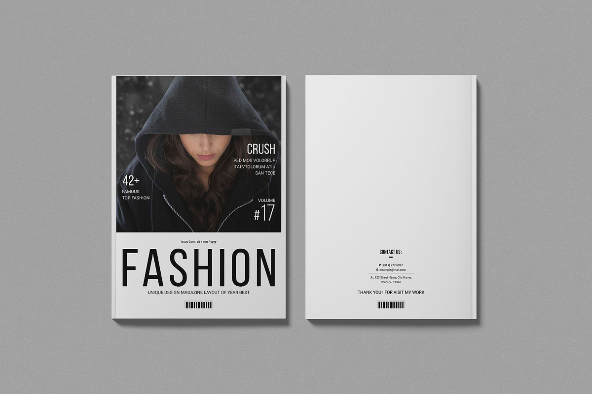 Fashion Magazine Template preview 7