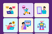 Error Illustrations Art Set, a Technology Illustration by Brickclay (Thumbnail 8 of 9)