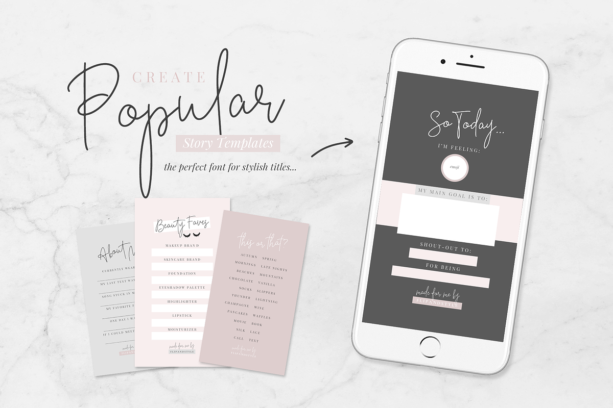 Beauty Notes Script + Illustrations preview 8
