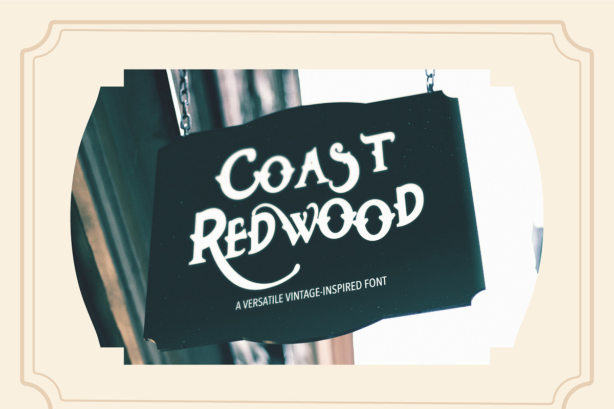 Coast Redwood, a Blackletter Font by Lunabi (Photo 7 of 8)