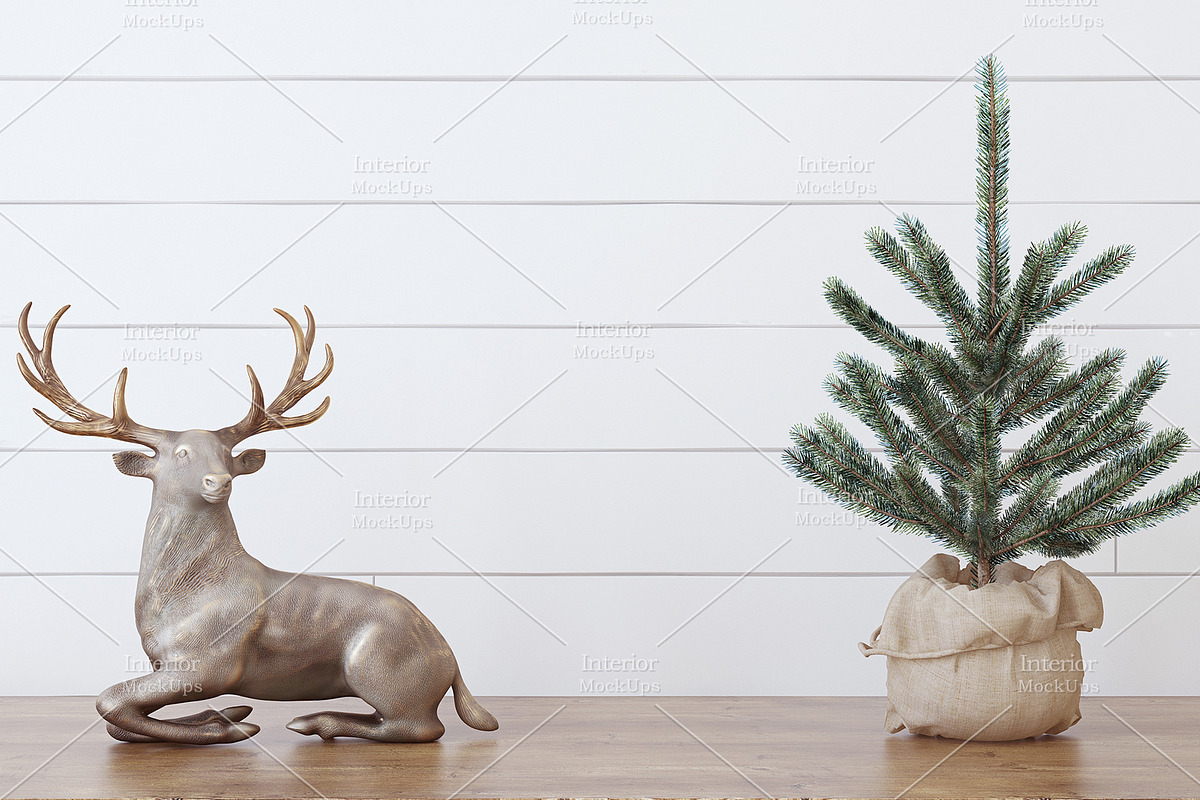 Christmas mockup., a Household Mockup by MyHomeMockups (Photo 2 of 7)