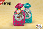 Party Gift Sack Packaging Mockup, a Product Mockup by INCDesign (Thumbnail 1 of 7)