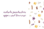 Violet, a Script Font by OnTheSpotStudio (Thumbnail 3 of 3)