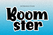 Boomster, a Slab Serif Font by Wow Magic (Thumbnail 2 of 4)