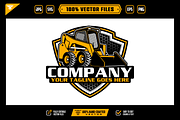 Wheel Loader Logo: Heavy Equipment, a Branding & Logo Template by slLametDesigns (Thumbnail 1 of 6)