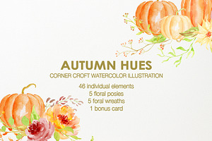 Autumn Hues Pumpkin Clipart