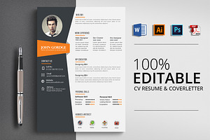 Word CV Resume Template