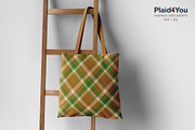 #89 Plaid Pattern in Nature Green, a Pattern Graphic by Plaid4You (Thumbnail 7 of 9)