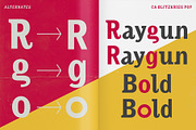 CA Blitzkrieg Pop, a Serif Font by Cape Arcona Type Foundry (Thumbnail 5 of 8)