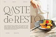 Qariga || Simple Minimalist Serif, a Serif Font by Ermedia Studio (Thumbnail 5 of 10)