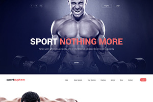 SportSystem-Excellent Template