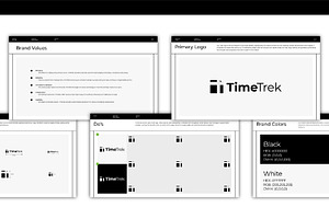 TimeTrek - Minimal Brand Guidelines