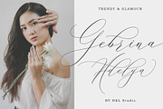 Beautiful in White, a Script Font by HKL Studio (Thumbnail 2 of 12)