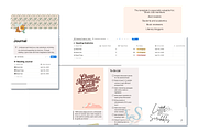 Reading Journal Literary Notion Hub, an App Template by Little Creative Scribbles (Thumbnail 6 of 8)