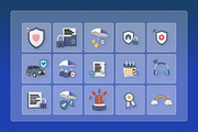 Finance Protection System 3D Icons, a Finance Illustration by twinstd (Thumbnail 6 of 6)