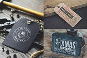 50 Retro Modern Christmas Logos, a Branding & Logo Template by Graphicdome (Thumbnail 5 of 11)
