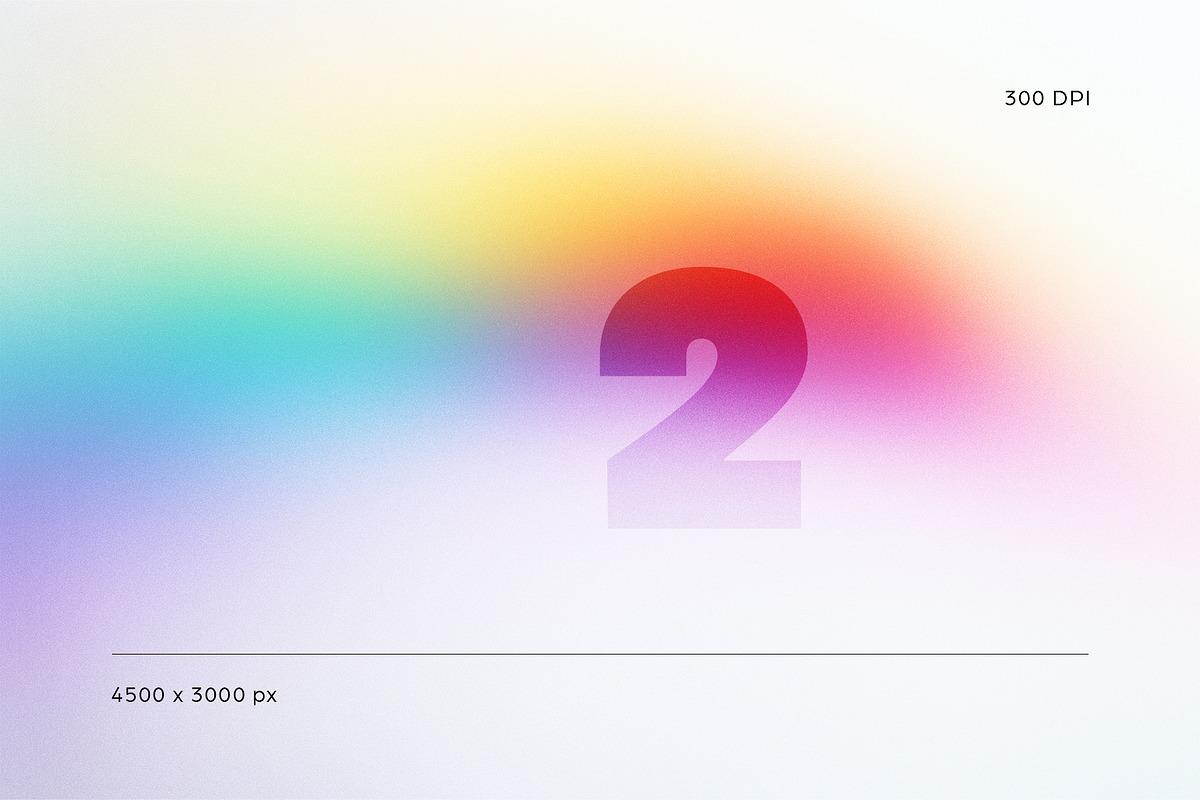 Spectrum Blurs - Noise Textures, a Texture Graphic by Filip Studio (Photo 3 of 9)
