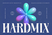 Hardmix Bold Modern Serif Font