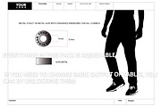 Complete Teck Pack - Men Sweatpants, a Bottom Mockup by Archetype Design (Thumbnail 8 of 8)