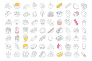 Street Food Icons, a Food Illustration by Moonery's (Thumbnail 3 of 3)