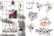 Loose floral & gold glitter, an Illustration by marie dricot (Thumbnail 7 of 21)