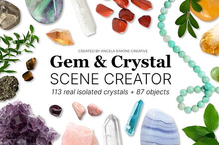 Crystal & Gemstone Mock Up Creator