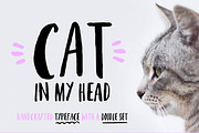 Cat In My Head, a Font by funderful (Thumbnail 2 of 10)