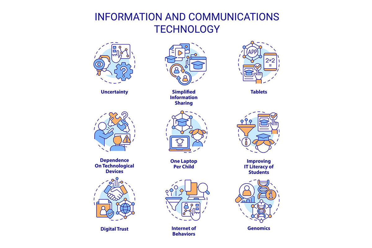 Information and communications, an Icon by IMG Visuals
