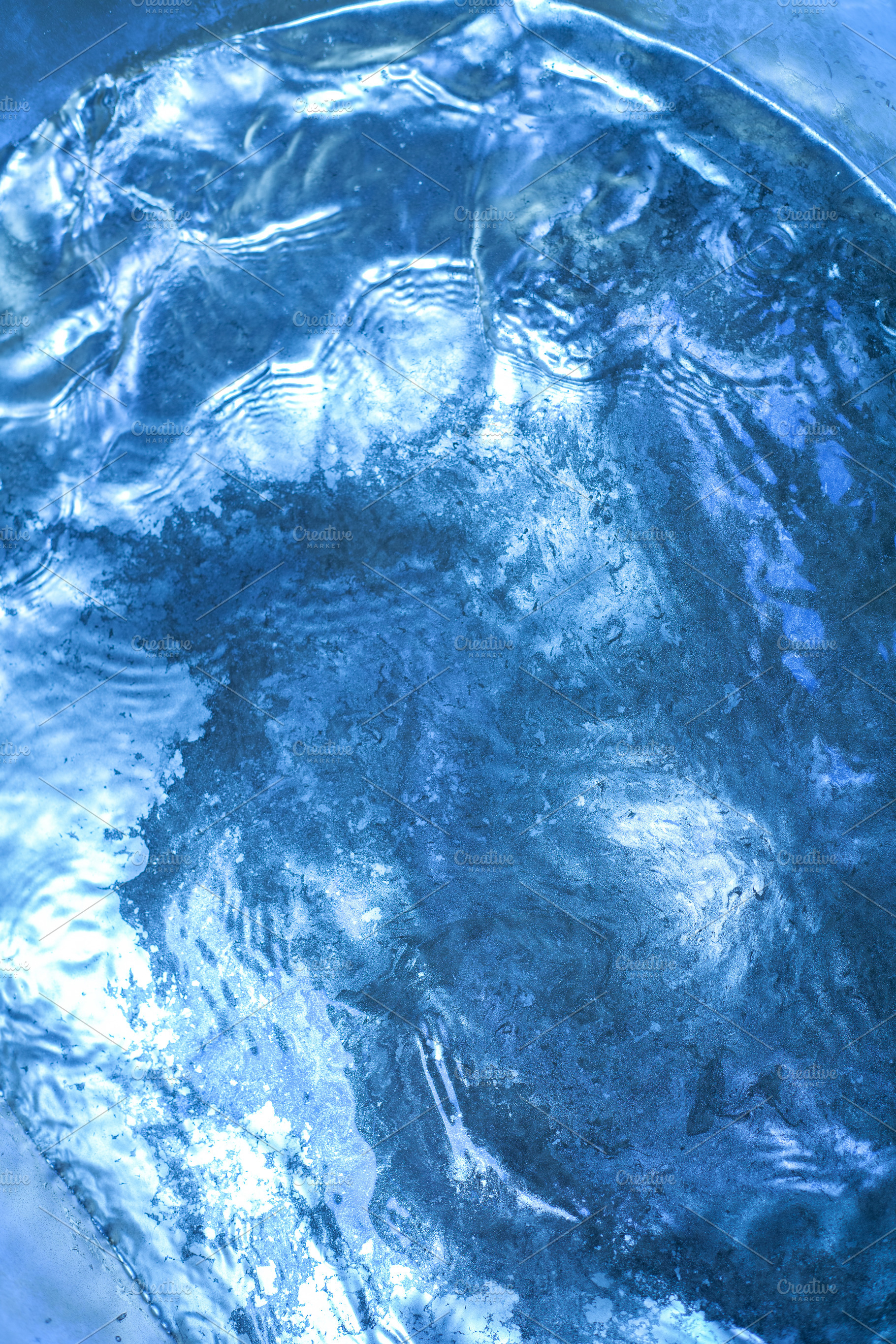 Blue silver colored water background containing backdrop, silver, and abstract, an Abstract Photo by andreonegin market