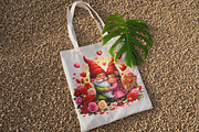Valentine Gnome Couple PNG Clipart, a Person Illustration by KennedyStudio (Thumbnail 4 of 5)