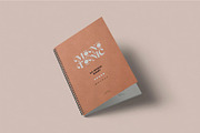 Notebook Mockup, an Advertising Mockup by megostudi0 (Thumbnail 4 of 6)