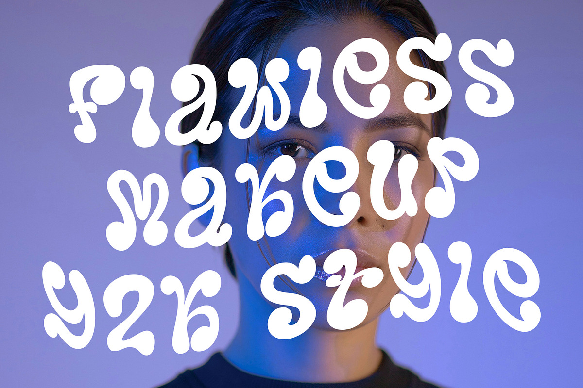 Pilliarl Fun Slime Display Font, a Handwritten Font by Maulana Creative (Photo 2 of 7)