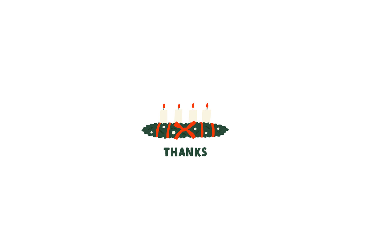 Christmas Advent Calendar Elements, an Object Graphic by AnkaDrozd (Photo 7 of 7)
