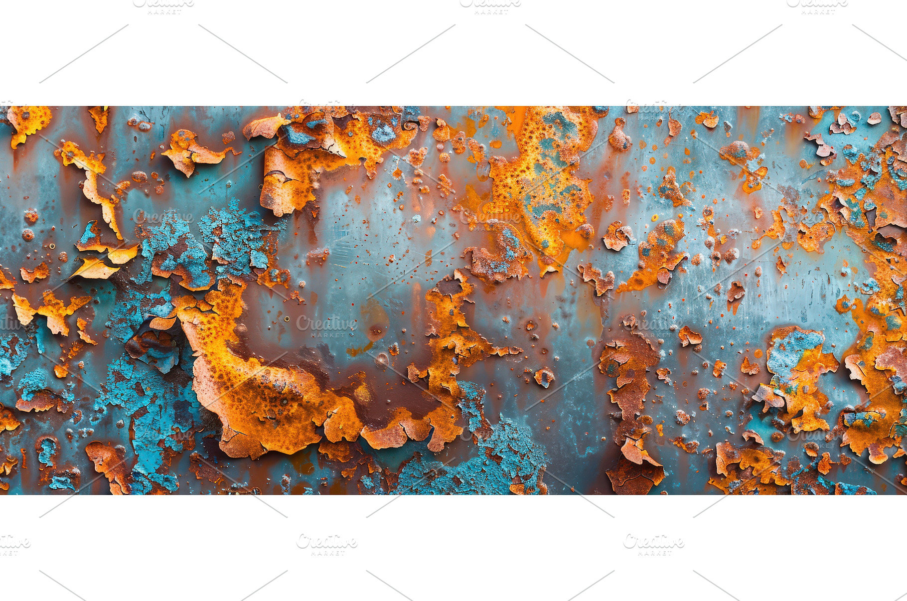 Corroded metal surface with orange, a Background Photo by piter.goskov