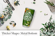 Floral Tumbler Mockup Scene (#002), a Cups & Container Mockup by Europe.graphics (Thumbnail 5 of 8)
