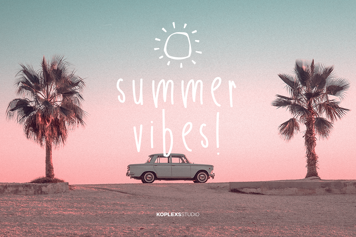 Wizard - A Fun Handwritten Font, a Font by Koplexs Studio (Photo 3 of 13)